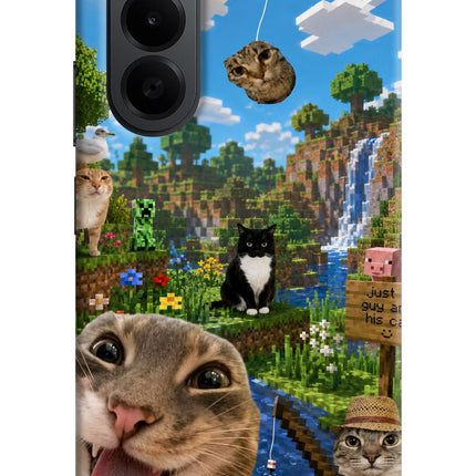Minecraft Cat Chaos OnePlus Nord CE6 Lite Back Cover