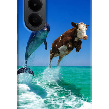 Dolphin vs Cow OnePlus Nord CE6 Lite Back Cover
