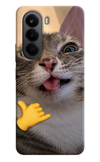 Silly Cat Call OnePlus Nord CE6 Lite Back Cover