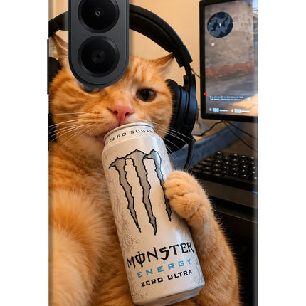 Gamer Cat Energy OnePlus Nord CE6 Lite Back Cover