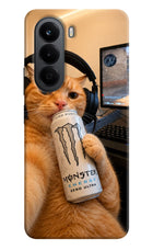 Gamer Cat Energy OnePlus Nord CE6 Lite Back Cover