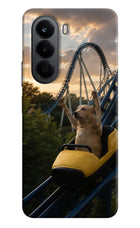 Rollercoaster Dog OnePlus Nord CE6 Lite Back Cover
