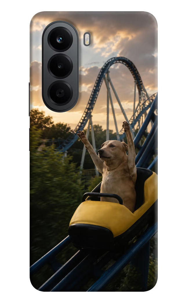 Rollercoaster Dog OnePlus Nord CE6 Lite Hard Case Back Cover by Casekaro