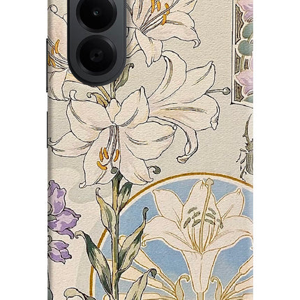 White Lily OnePlus Nord CE6 Lite Hard Case Back Cover by Casekaro