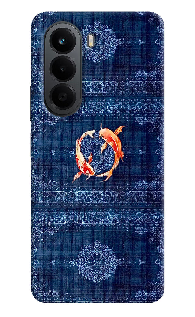 Koi Blue OnePlus Nord CE6 Lite Hard Case Back Cover by Casekaro