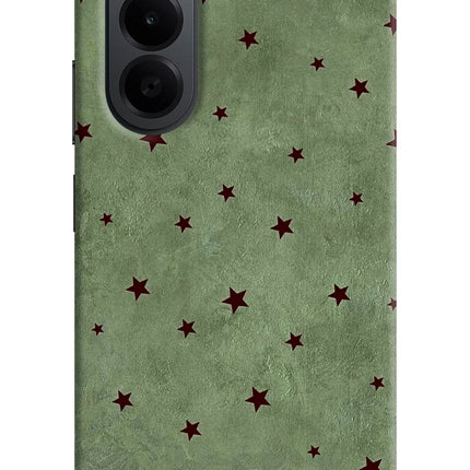 Green Stars OnePlus Nord CE6 Lite Hard Case Back Cover by Casekaro
