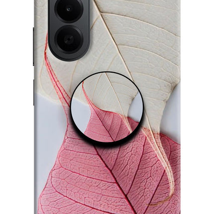 White Pink Leaf OnePlus Nord CE6 Lite Pop Case