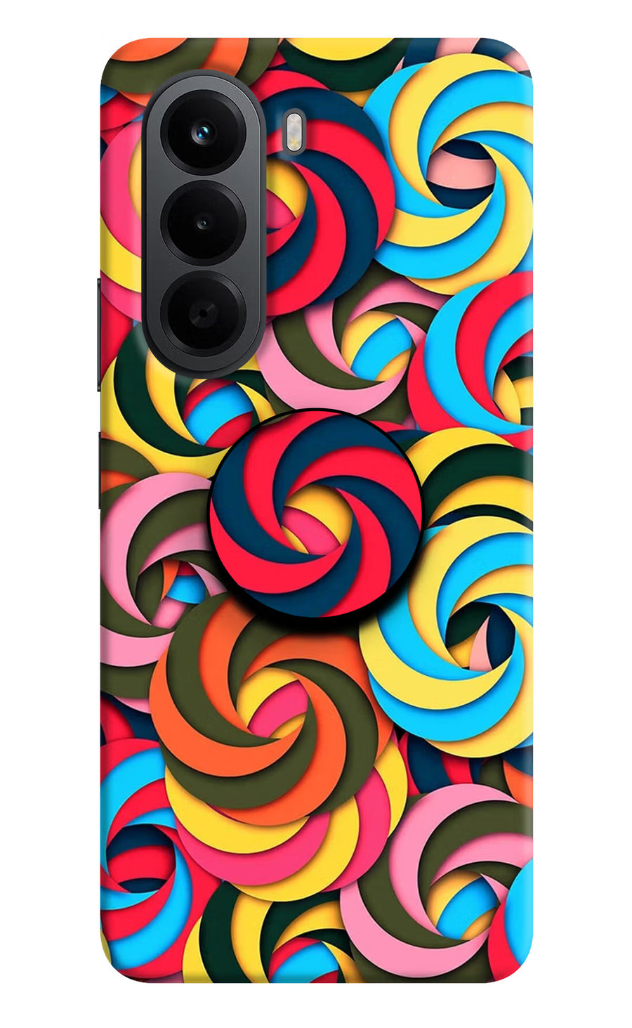 Spiral Pattern OnePlus Nord CE6 Lite Pop Case, Hard case