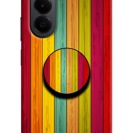 Multicolor Wooden OnePlus Nord CE6 Lite Pop Case