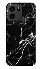 Black Marble Pattern OnePlus Nord CE 6 Back Cover