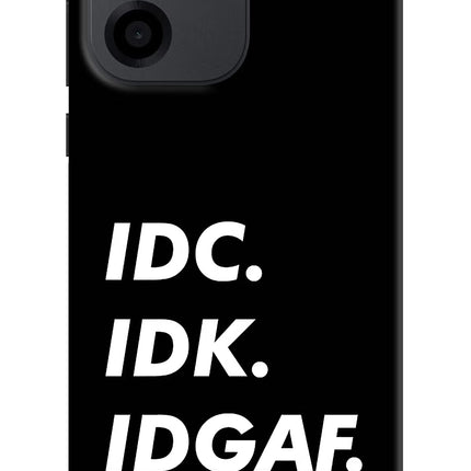Idc Idk Idgaf OnePlus Nord CE 6 Back Cover