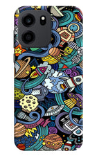 Space Abstract OnePlus Nord CE 6 Back Cover