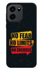 No Fear No Limits No Excuse OnePlus Nord CE 6 Back Cover