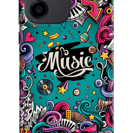 Music Graffiti OnePlus Nord CE 6 Back Cover
