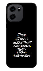FRIENDS Dialogue OnePlus Nord CE 6 Back Cover