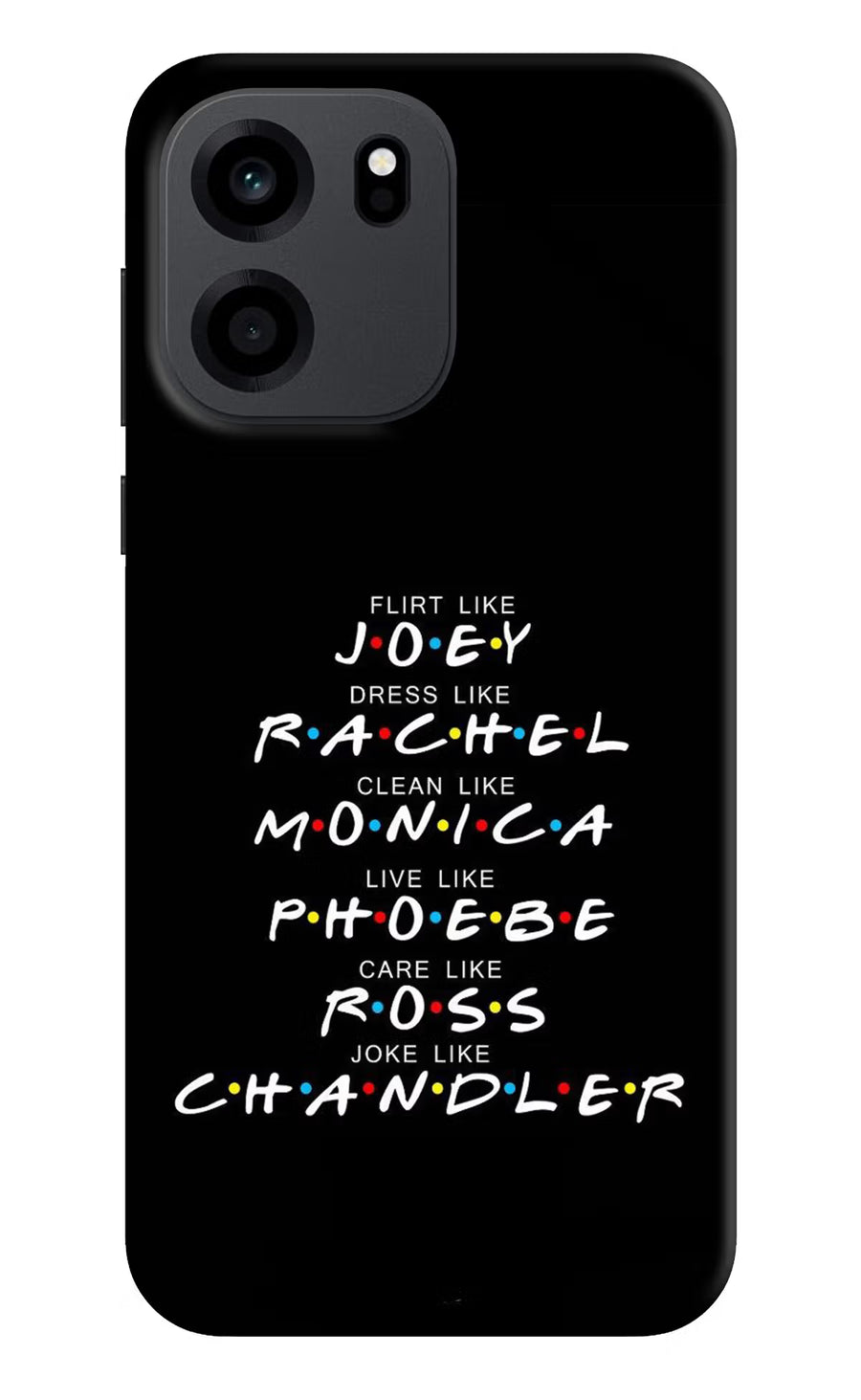 FRIENDS Character OnePlus Nord CE 6 Back Cover, Hard case