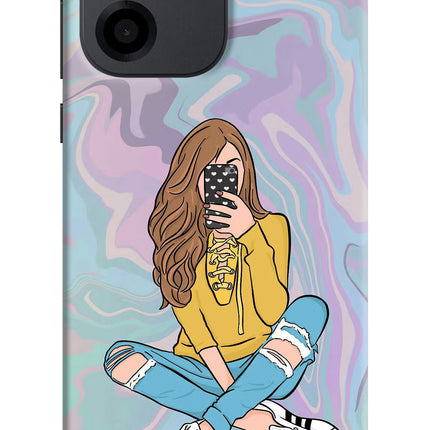 Selfie Girl OnePlus Nord CE 6 Back Cover