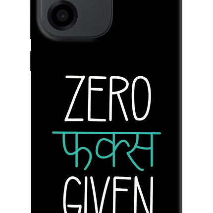 Zero Fucks Given OnePlus Nord CE 6 Back Cover