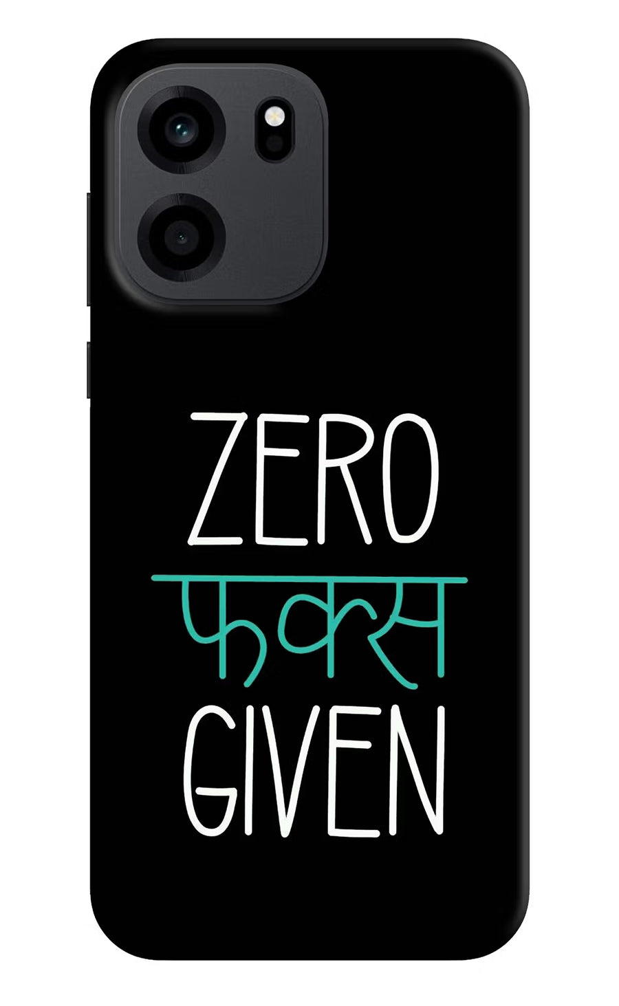 Zero Fucks Given OnePlus Nord CE 6 Back Cover, Hard case