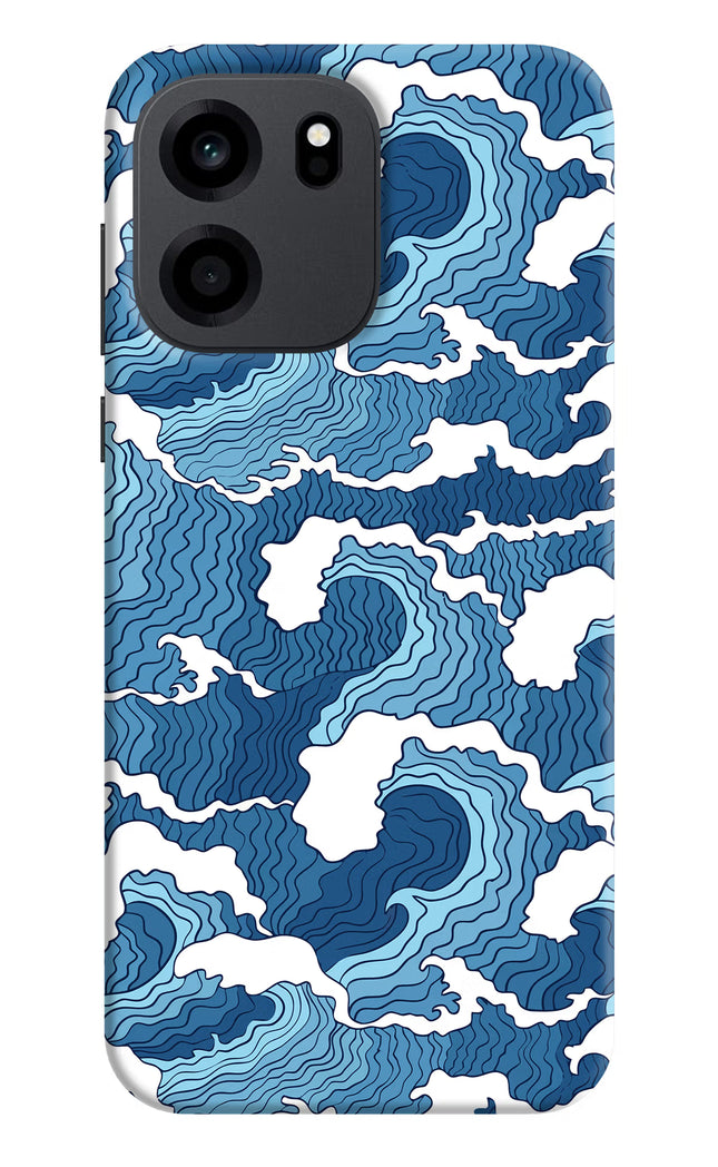 Blue Waves OnePlus Nord CE 6 Hard Case Back Cover by Casekaro