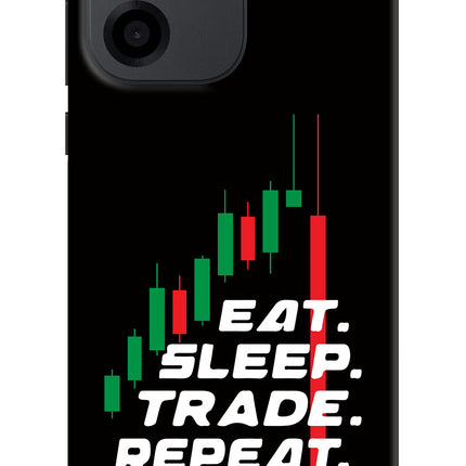 Eat Sleep Trade Repeat OnePlus Nord CE 6 Back Cover