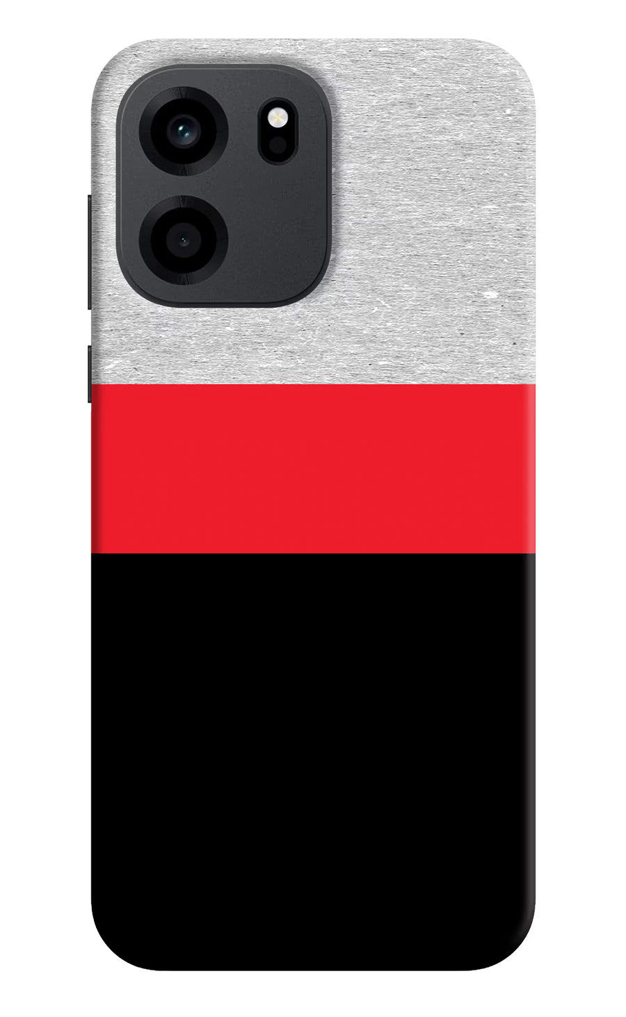 Tri Color Pattern OnePlus Nord CE 6 Back Cover, Hard case