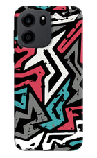 Geometric Graffiti OnePlus Nord CE 6 Back Cover