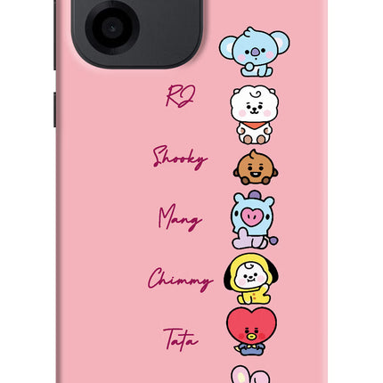 BTS names OnePlus Nord CE 6 Back Cover