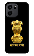 Satyamev Jayate Golden OnePlus Nord CE 6 Back Cover