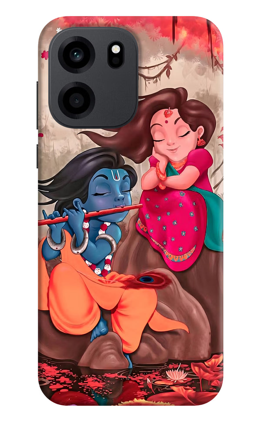 Radhe Krishna OnePlus Nord CE 6 Back Cover, Hard case