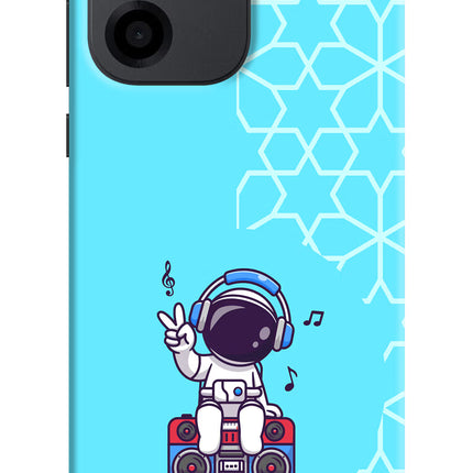 Cute Astronaut Chilling OnePlus Nord CE 6 Back Cover
