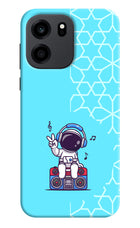 Cute Astronaut Chilling OnePlus Nord CE 6 Back Cover
