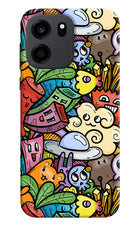 Veggie Doodle OnePlus Nord CE 6 Back Cover