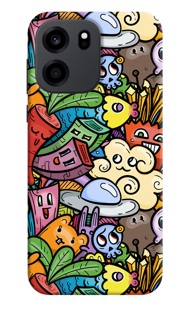 Veggie Doodle OnePlus Nord CE 6 Hard Case Back Cover by Casekaro