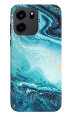 Blue Glitter Marble OnePlus Nord CE 6 Back Cover