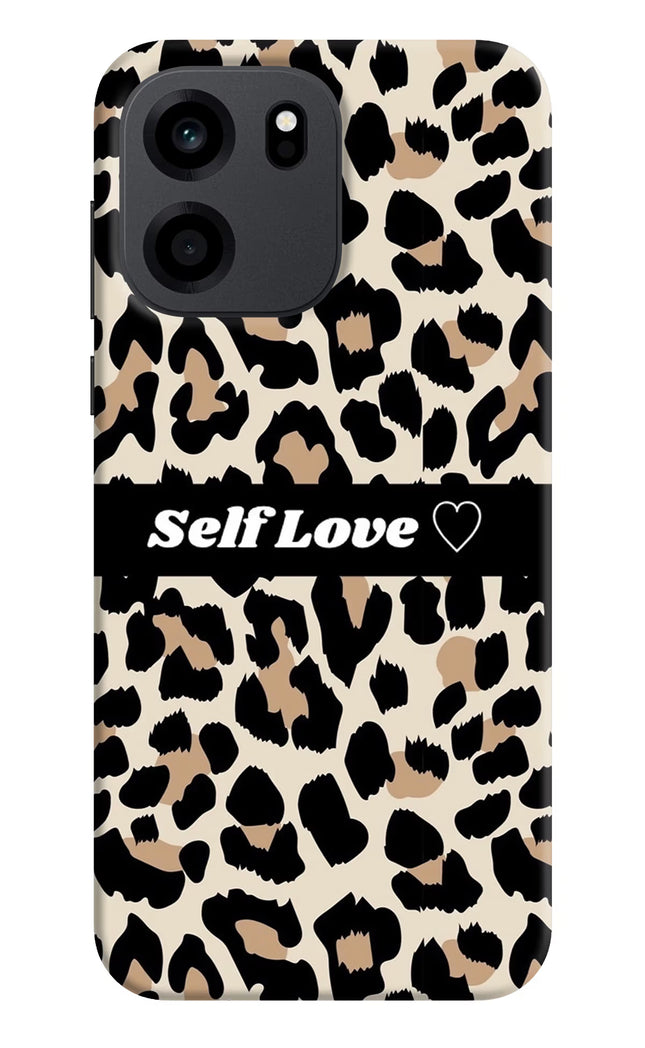 Leopard Print Self Love OnePlus Nord CE 6 Hard Case Back Cover by Casekaro