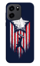Captain America Marvel Art OnePlus Nord CE 6 Back Cover