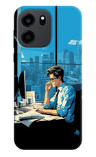 Focused Hustler (AI Generated) OnePlus Nord CE 6 Back Cover