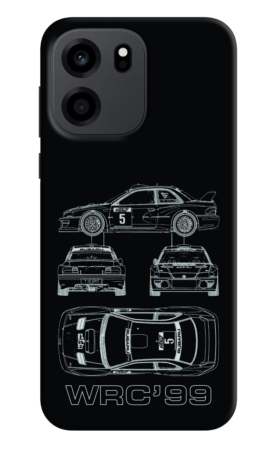 WRC'99 OnePlus Nord CE 6 Back Cover, Hard case