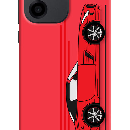Red Velocity OnePlus Nord CE 6 Back Cover