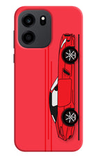 Red Velocity OnePlus Nord CE 6 Back Cover