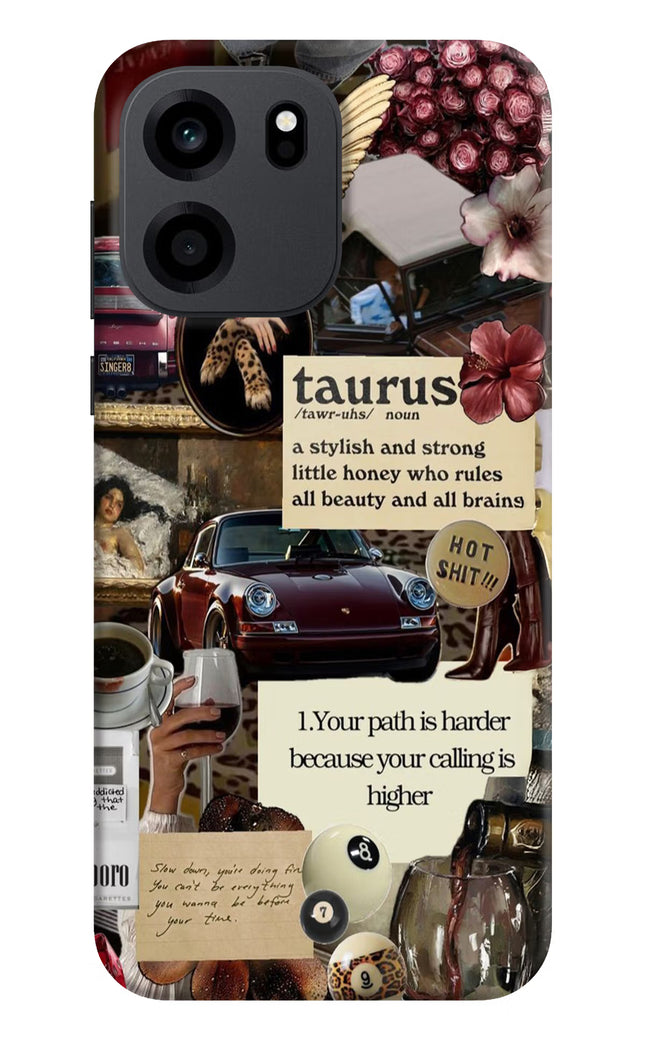 Taurus Zodiac OnePlus Nord CE 6 Hard Case Back Cover by Casekaro