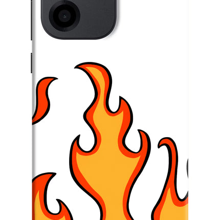 Fired Up – White OnePlus Nord CE 6 Back Cover