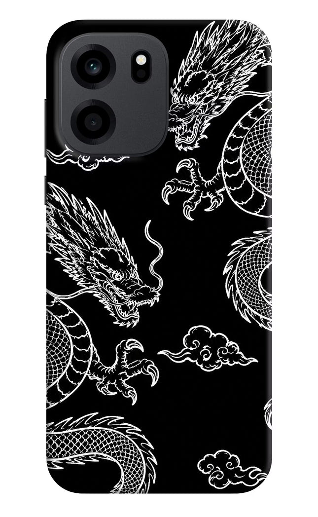 Twin Dragons OnePlus Nord CE 6 Hard Case Back Cover by Casekaro