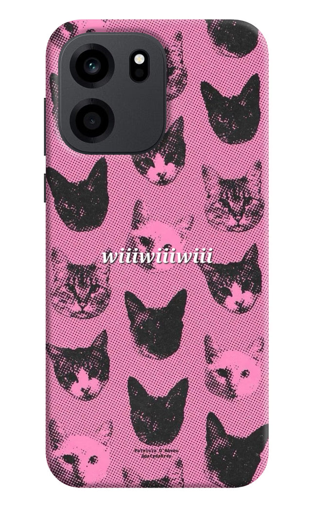Pink Cats OnePlus Nord CE 6 Hard Case Back Cover by Casekaro