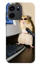 Hacker Hamster OnePlus Nord CE 6 Back Cover
