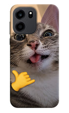 Silly Cat Call OnePlus Nord CE 6 Back Cover
