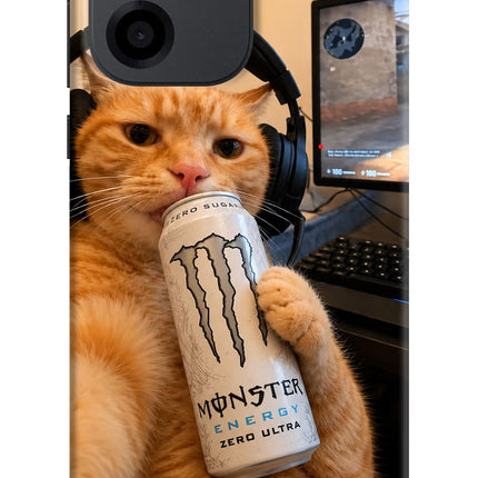 Gamer Cat Energy OnePlus Nord CE 6 Back Cover