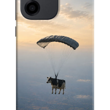 Skydiving Cow OnePlus Nord CE 6 Back Cover