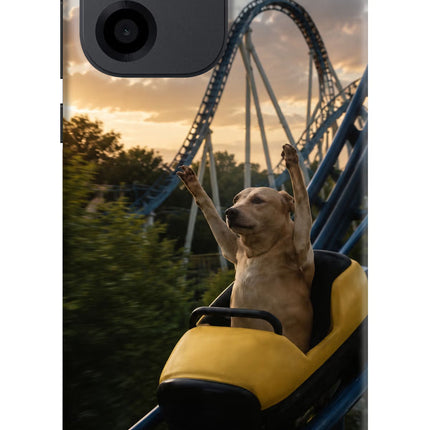 Rollercoaster Dog OnePlus Nord CE 6 Back Cover